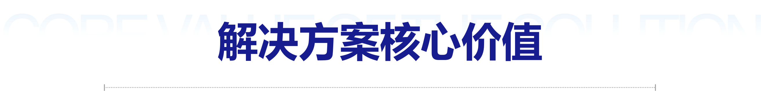 解决方案核心价值